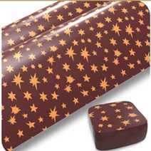 Diy 초콜릿 전사지 누가 찹쌀 베이킹 케이크 장식 식용 하트 모양의 정식 버전 장식 도구, 3, 10장