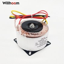 차폐 트랜스 오디오 150W 토로 이달 변압기 듀얼 출력 9V-0-9V /12V 15V 18VPure 구리 와이어 증폭기 입력 220V 110V 링 코어, [03] Input 380V, [09] 110V-0-110V