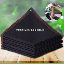 Xuansheng business 차광막 75%폴리에틸렌 다사이즈 블루 베이지 검정색, 4m×6m, 블랙