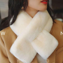 지니홀딩스 우아한 밍크 퍼 머플러 퍼 목도리 털목도리 에코퍼