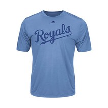 마제스틱 반팔 티셔츠 MLB 에볼루션 캔자스시티 로열스 (블루) G223
