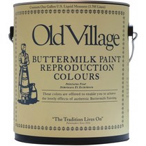 올드 빌리지 버터 밀크 페인트-OHIO CUPBOARD RUST COLOR 3785ML 14-28