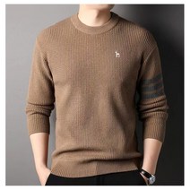 헤지스 남성용 맨즈 라운드 긴팔 티셔츠