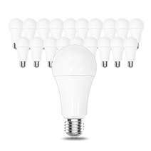 [조명세트led간접조명] 장수램프 LED 전구 18W [20개입] 벌브 램프 세트, 주광색(하얀빛)