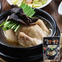 [무료배송]파하크 집에서 먹는 소문난 찐한 국물 능이 닭한마리삼계탕 1kg 보양식 국내산 닭 오리뼈국물육수 한끼식사 밀키트, 1개