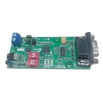 RS232 DB9 인터페이스-RS485 및 IRDA 원적외선 컨버터 RS485/38KHz, 01 green