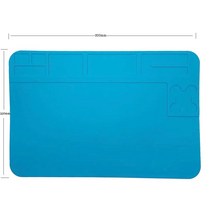연기흡입기 납땜연기 목공 소형 집진기 휴대용 단열 실리콘 패드 30x20cm 데스크 매트 유지 보수 플랫폼 휴대 전화 BGA 납땜 수리용, 한개옵션0