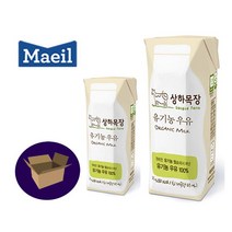 매일유업 매일 상하목장 유기농오리지널 흰우유 125ml x 12팩 [BOX 안전포장], 단품없음