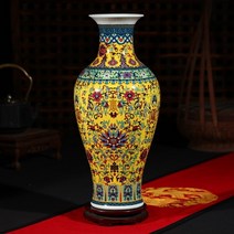 대형 도자기 화병 세라믹 꽃병 중국 도자기 훌륭한 장수 훌쩍 훌쩍 훌쩍훌쩍 넘은 꽃병, 6