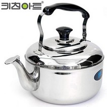 HACHO_ 삐삐주전자 기본스텐주전자 누런주전자 인덕션주전자 캠핑용주전자 주전자유리, 선택★ 키친아트 스텐주전자 멜로디 주전자 7L, 이상품선택함