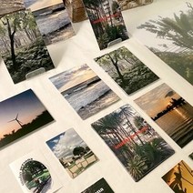 [선데이페르소나] 공기와 빛 엽서 (5타입) POSTCARD 감성사진, 해안도로