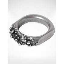 ANN DEMEULEMEESTER 앤드뮐미스터 후베르틴 링 위드 스톤즈 3519349494