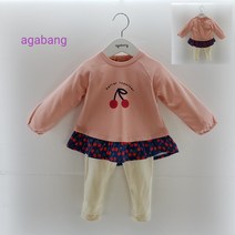 아가방 [ NC 광명점] 봄 가을 어린이집 보낼때 좋은 초특가 !!! 이쁘고 입기편한 여아용 ~ @ 엘라 프리티 상하 @