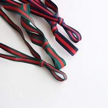 [태원패브릭] 2마)명품스타일 리본테이프(2컬러), 10mm네이비