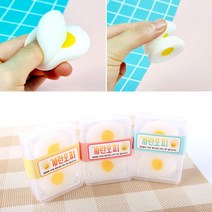 키키월드계란 모찌0743-촉감놀이 말랑이 클레이 스트레스해소, 단품