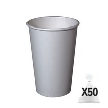 코디마트 일회용 무지 테이크아웃 종이컵 13온스 390ml, 1팩