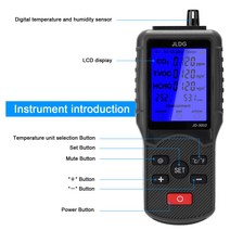 복합가스측정기 가스감지기 휴대용 다기능 공기질 테스터 CO2 TVOC 미터 온도 습도 측정 장치 가스 분석기 모니터