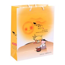 튼튼한 종이쇼핑백 한약은자연 100장 종이봉투 쇼핑봉투