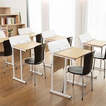 더블데스크 기능성 학원 학교 미술 공부방 책상 세트, 더블데스크 기능성 학원 책상