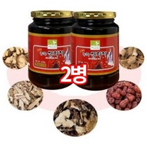프리미엄 수제쌍화차 감기에 좋은 한방차 선물 600g+600g, 2병