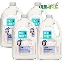 이거어때 집먼지 진드기 액체세제 2.5L 4개, 단품