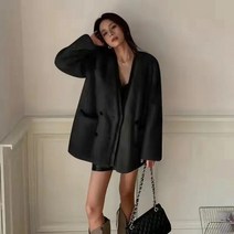 에코퍼 인조 모피 자켓 모조 밍크 플러시 최신 하이 엔드 외국 스타일 스타일 밍크 탑