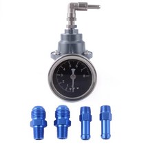 차량 압력 레귤레이터 Refitting Fuel Supercharger 게이지 키트 액세서리가있는 범용 가변 연료 조절기, 4D