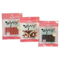 브랜드없음 보상훈련용 갱얼쥐 한입 믹스 져키 3개 반려견 애견, 종류/혼합, 선택완료, 선택완료