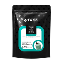 타코 그린티 민트초코칩 870g 2세트, 단품