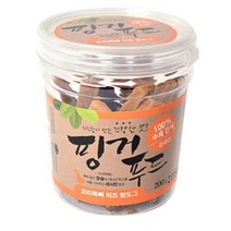 핑거푸드 오리목뼈 치즈 핫도그 강아지 수제간식, 오리 + 치즈 혼합맛, 1개