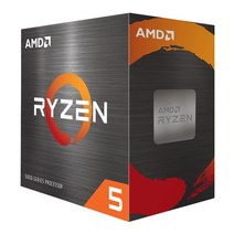 AMD 100 100000927BOX Ryzen 5 5600 5000 Vermeer(Zen 3) 6코어 CPU