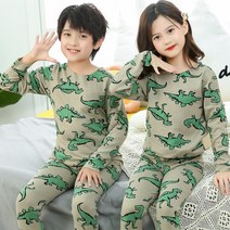 아동 프리컷 피치기모 9부 실내복 내의 상하 세트