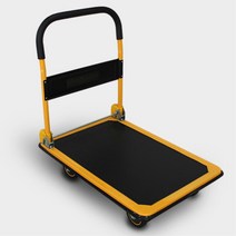 폴딩 손잡이 핸드카트 소형 운반 카트 해외유통 손수레 물류창고 구르마바퀴 택배업체, 1개, 중 화이트