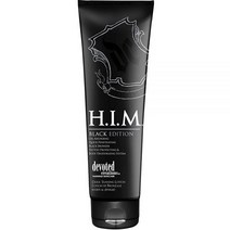 Devoted Creations H.I.M. 블랙 에디션 오일 흡수 빠른 침투 블랙 탠 로션 브론저 241g(8.5온스)