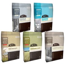 아카나 강아지 사료 프리런덕 라이트앤피트 요크셔포크 2kg 6kg 11.4kg, 프리런덕 11.4kg