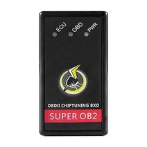 보조 연료 필터 보조기 차량 보조제 자동차 절약기 obd2 ecu 칩 튜닝 상자 절약 nitroobd2 가스 플러그 앰프 벤츠용 드라이브 성능 칩 튜닝 박스, 검은색