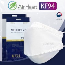 KF94 에어하트 3D마스크/ 흰색/ 대형/ KBS드라마 국가대표와이프 협찬/ 진아이디