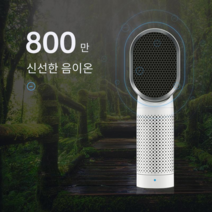 포름알데히드 독일 베스트 초강력 소형 공기청정기, 탁상형 화이트 교체용 필터 2개