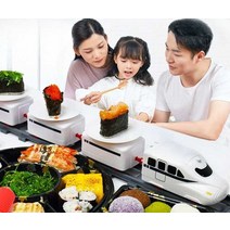 회전초밥기차 전동 기차 장난감 놀이 스시트레인 초밥 레일, D. (심플형) 2단 세트 + DIY 스시백