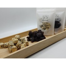 [산들곳간] 콩고물가득 한입 도라지정과 50g 답례품 / 손잡이박스, 1개