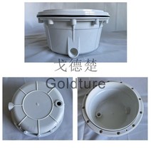 RGB LED 조명 풀 하우징 PAR56 전구 스테인리스 스틸 커버 1.5 m 전원 케이블 (O 링 포함), 01 StainlessSteel Front