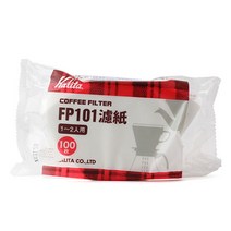 [카페뮤제오] 칼리타 커피필터 fp101 화이트 1~2인용, 상세 설명 참조, 상세 설명 참조