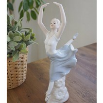 발레리나모형 피겨린인형 발레리나선물 야드로도자기 정원조각상 거실장식품 촬영용소품