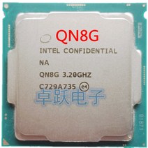 I7-8700K QN8G i7 8700K ES CPU 인텔 6 코어 12 스레드 3.2Ghz Z370 및 기타 8 세대 마더 보드 지원, 한개옵션0