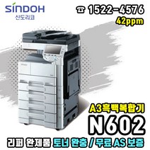 신도리코 N602 A3흑백복합기(리퍼완제품)