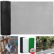 화물 차 그물 망 안전 덮개 포터 구멍 플라스틱 울타리 번식 격리 장비 보호 닭, 50cmx1000cm, 검은색