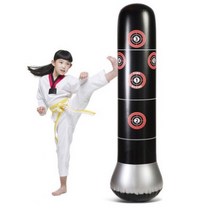 자신감증진 체력단련 오뚜기 에어펀치백 복싱 어린이 스탠딩 가정용 에어샌드백