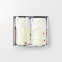 메르베 애쁘리 아기 돌선물세트(내의+수면조끼)