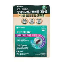 New 리튠 rTG오메가3 멀티비타민 60캡슐