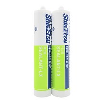 [낱개판매] 신에츠 실리콘 LX 렉산실리콘 외장용 판넬용 실리콘, 흑색